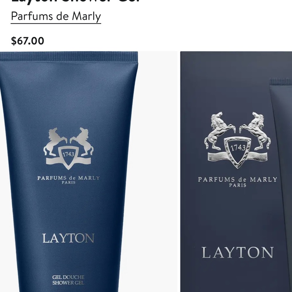 Layton Shower Gel - Blue